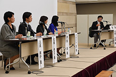 パネルディスカッションのようす