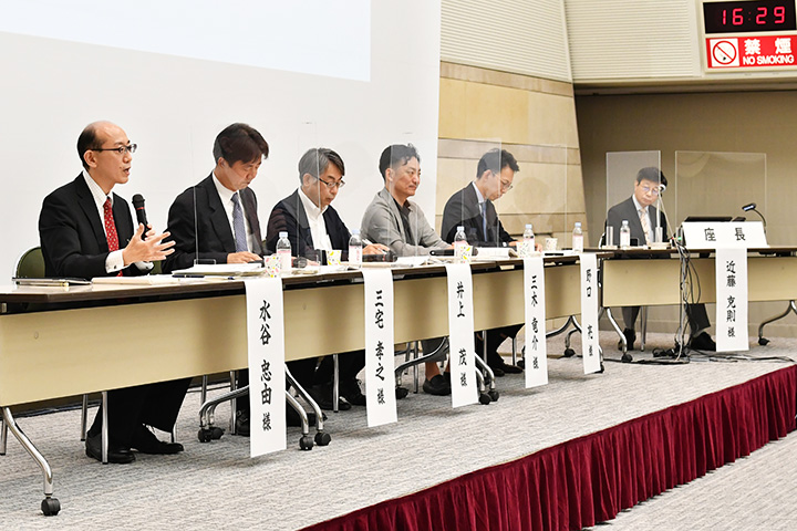 パネルディスカッションのようす