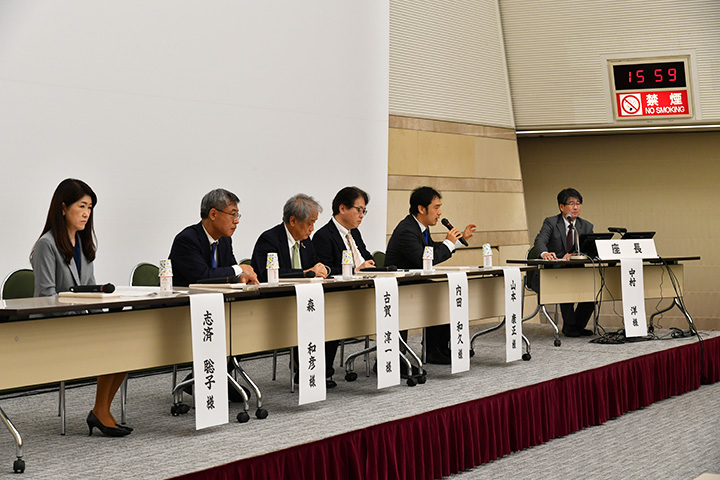 パネルディスカッションのようす